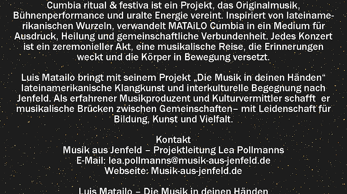 Pop Up Konzert mit MATAiLO