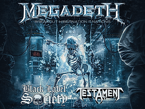 Megadeth - Breakout: Hibernation Of The Nations EU Tour 2027