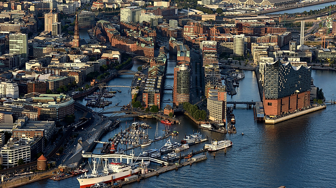 Elbphilharmonie - Luftaufnahme