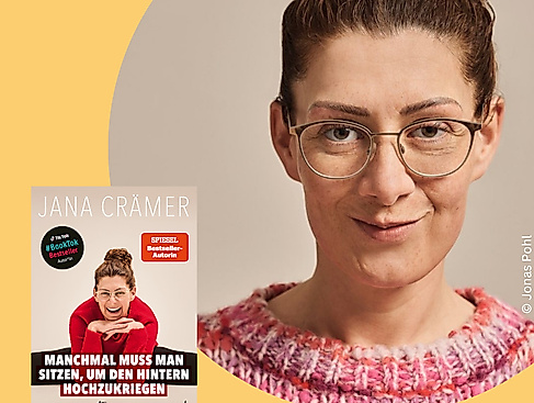 Inspiration pur: Lesung mit Jana Crämer zu „Manchmal muss man sitzen, um den Hintern hochzukriegen“