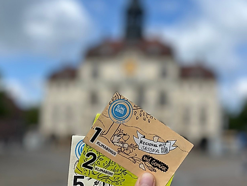 Klimaboni vorm Rathaus