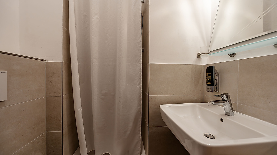 Hotel Imperial Hamburg: Einzelzimmer Bad