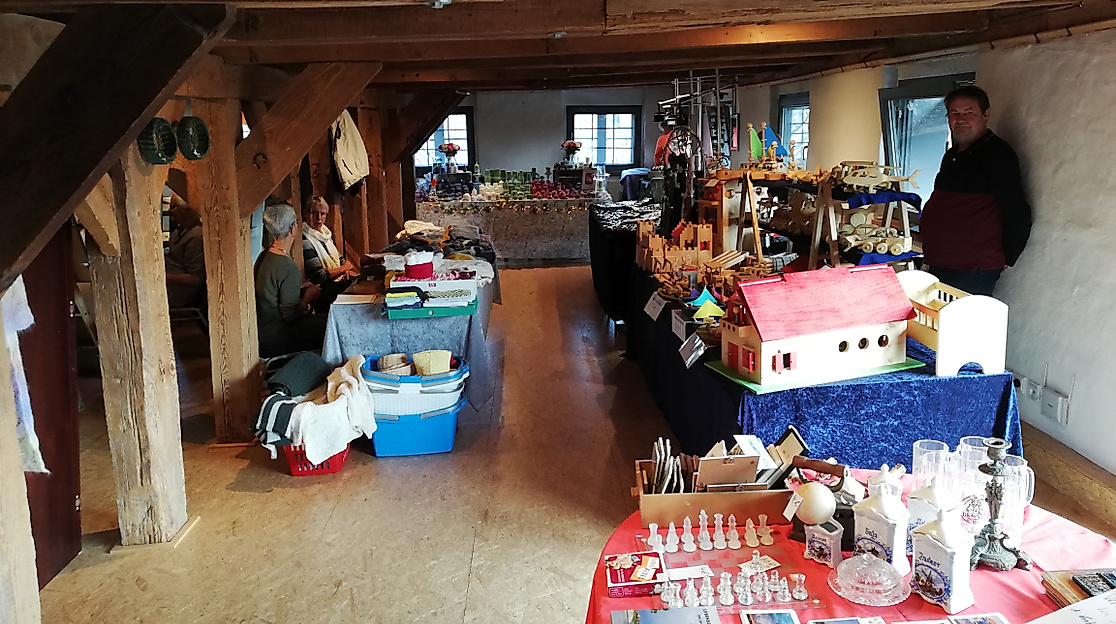 Kornspeichermarkt im Obergeschoss