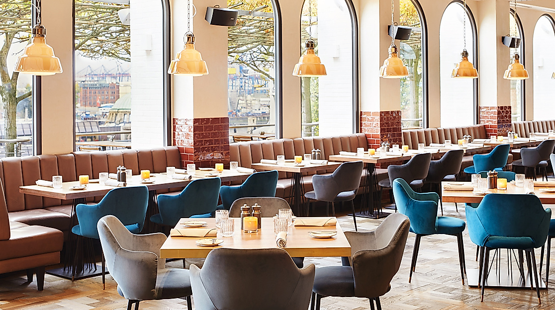 Hotel Hafen Hamburg: Frühstücksraum