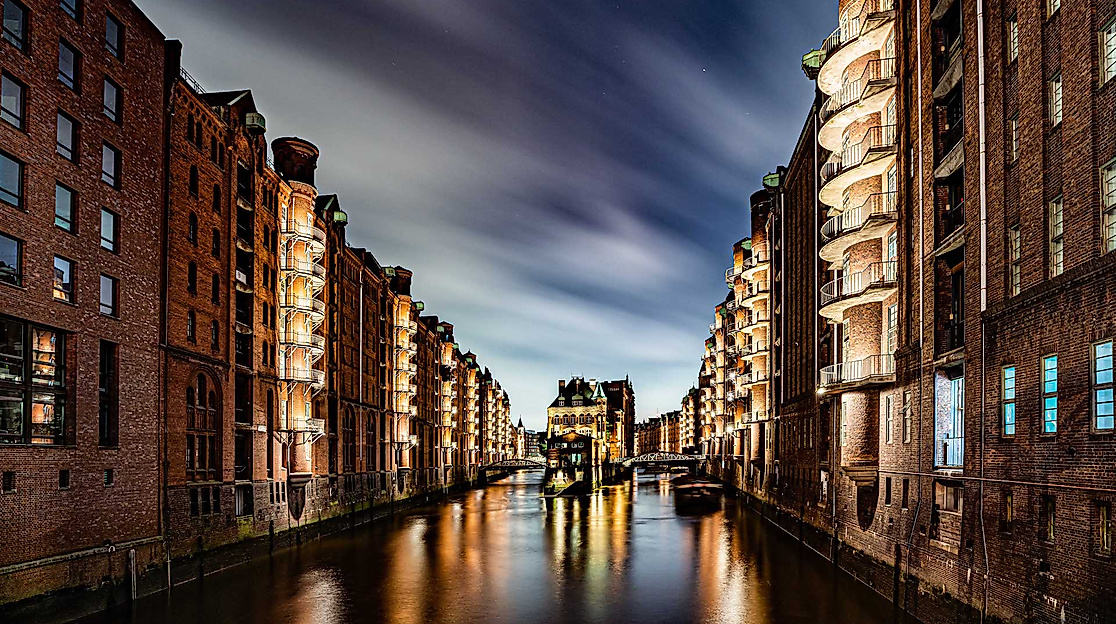 Fotokurs Hamburg Speicherstadt Nachtaufnahme