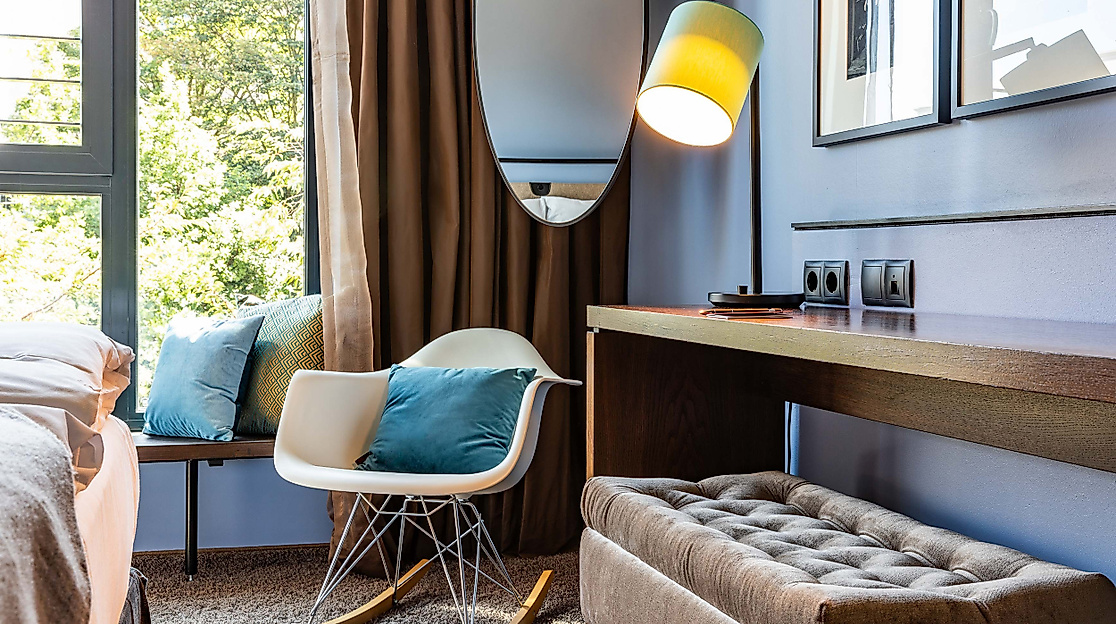 The George Hotel Hamburg: Doppelzimmer