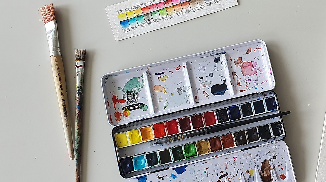 Aquarellmalerei von Anfang an