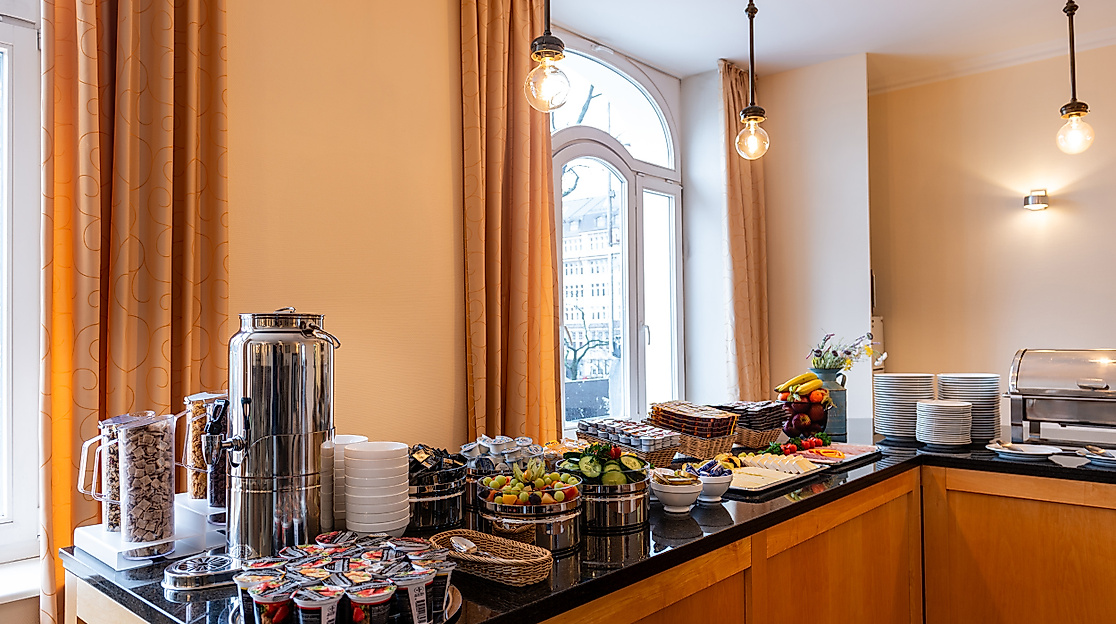 Garner Hotel Hamburg - St.Georg: Frühstück