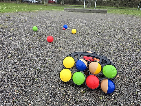 Fußballtennis meets Boccia