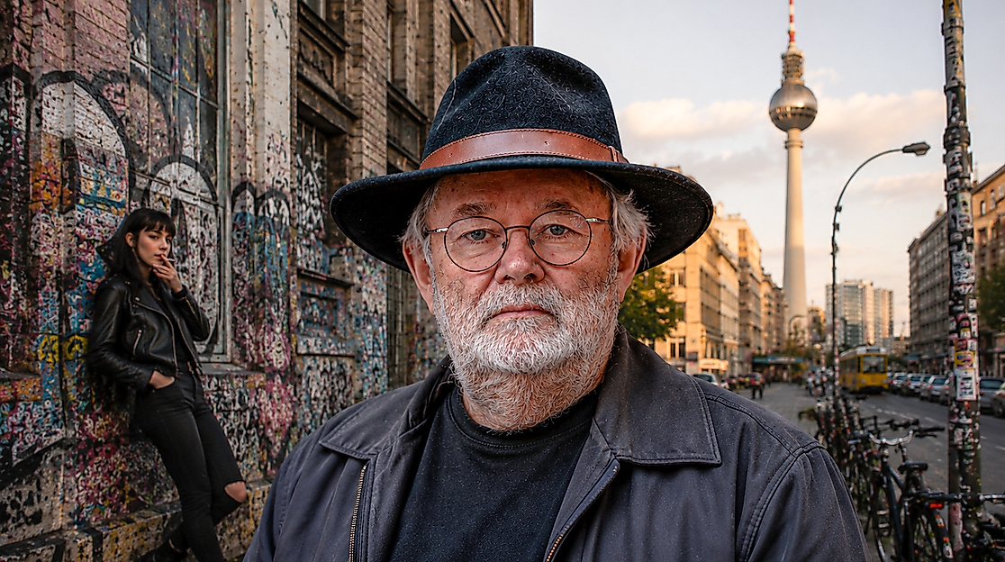 Der Künstler, Fotograf, Kameramann, Regisseur, Filmproduzent und Aktivist Roland Willaert