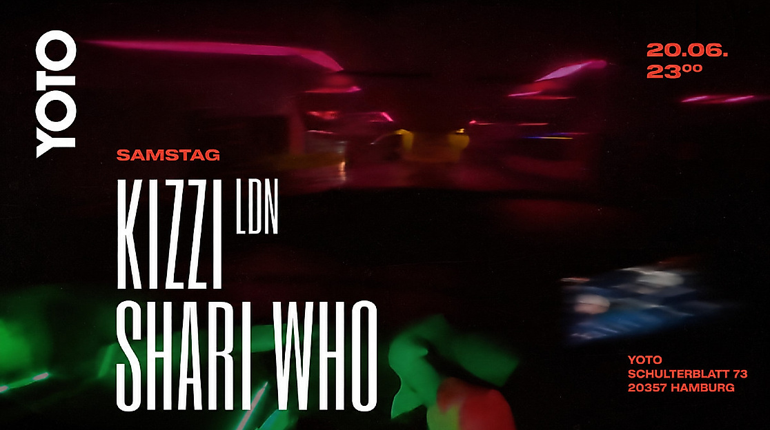 Flyer KIZZI - SHARI WHO