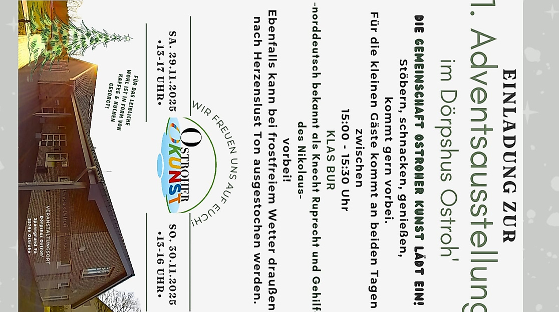 Plakat zum Hinweis auf die Veranstaltung CC0