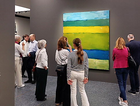 Ausstellungsansicht SEAN SCULLY. STORIES