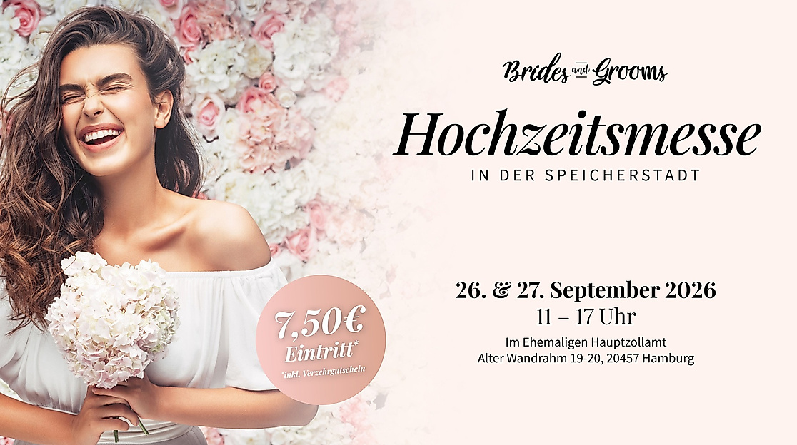 BRIDES & GROOMS - Die Hochzeitsmesse in der Hamburger Speicherstadt