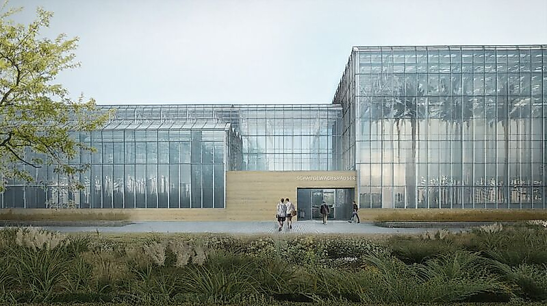 Baustellenführungen Schaugewächshäuser - Baustellenführung zum Neubau im Botanischen Garten Klein Flottbek
