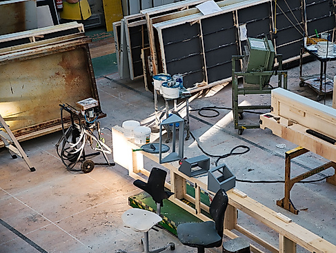 Blick hinter die Kulissen