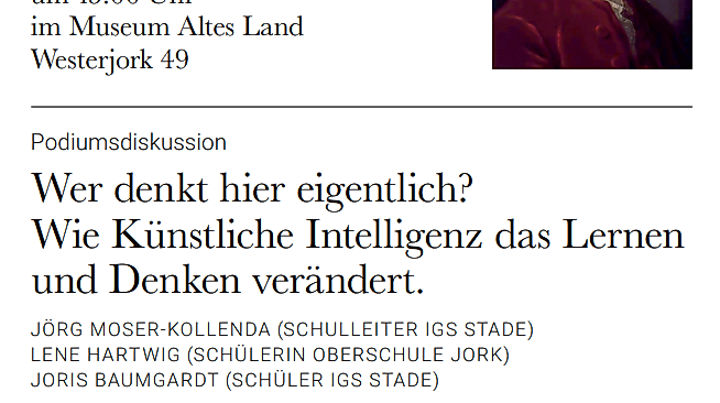 Lessing-Gespräche in Jork
