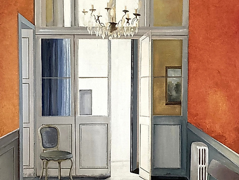 Ausstellung "Hinter der Tür", Angelika Oedingen.