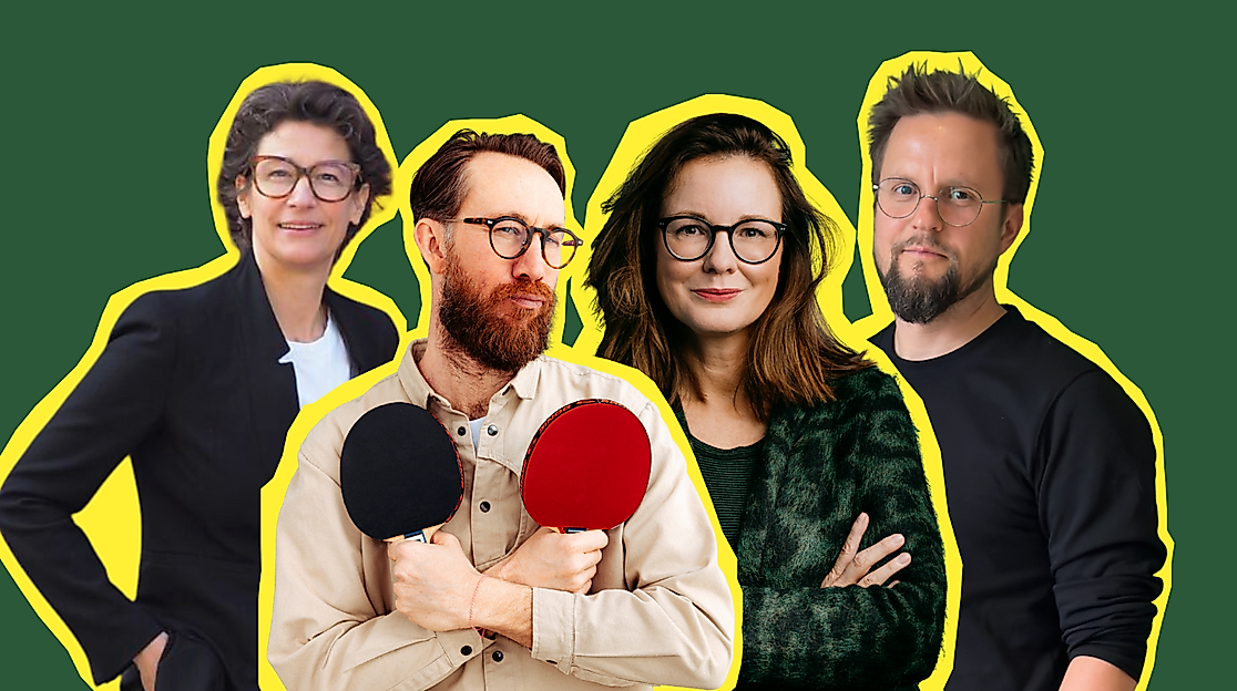 Svenja Weber, Waldemar Zeiler, Ulrike Dobelstein-Lüthe, Florian Schleinig (vlnr)