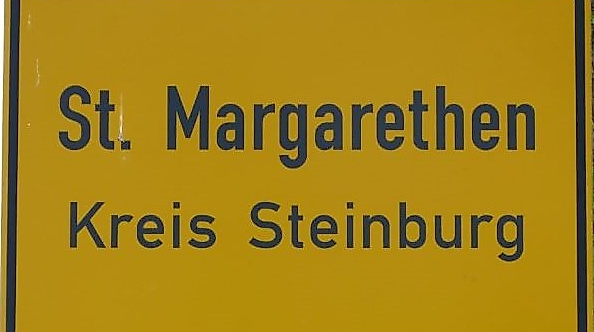 Ortsschild St. Margarethen