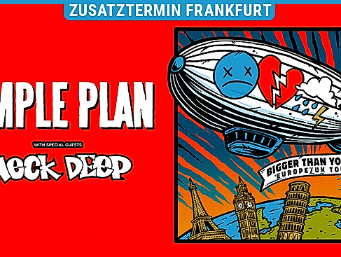 Simple Plan - Bigger Than You Think! Europe Tour 2026