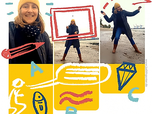 die-illustratorin-und-sketchnotetrainerin-judith-ganter-am-elbstrand-in-hamburg