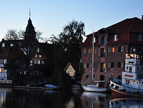 Abendstimmung Binnenhafen