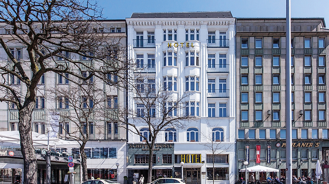 Novum Hotel Kronprinz Hamburg: Außenansicht