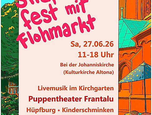 Straßenfest Bei der Johanniskirche (Altona)