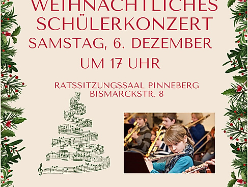 Plakat Weihnachtskonzert 2025