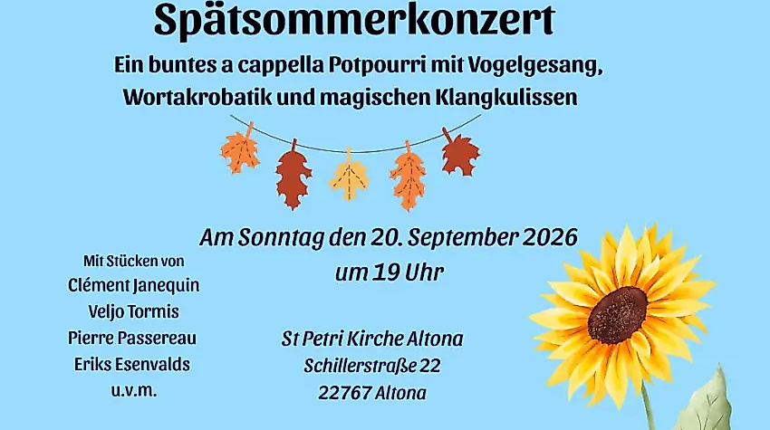 Bild zum Event <Spätsommerkonzert>
