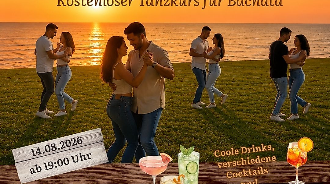 Tanzen am Meer, kostenloser Tanzkurs für Bachata