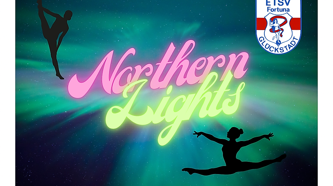 Northern Lights – Plakat zum Nikolausturnen 2025