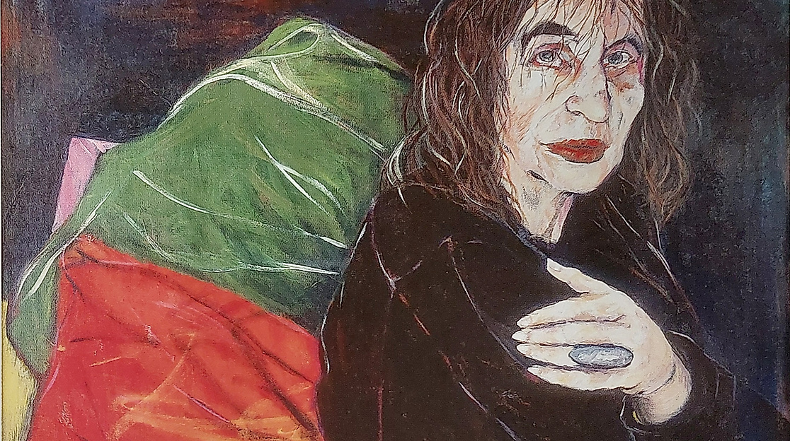 Künstlerin Barbara Focke: Peggy Parnass , 2004