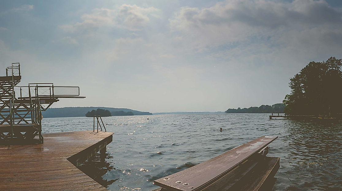Turmsprungwettbewerb am Dieksee