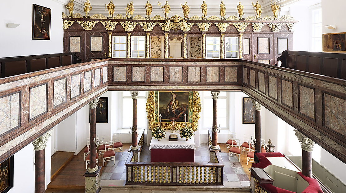 Sonntagsmusik im Schloss. Streicher Duo