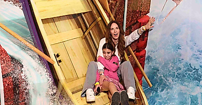 Mindways 3D TrickArt Falling Boat Foto Mindways GmbH