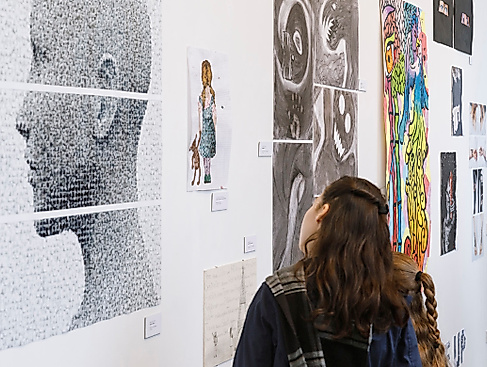 Kunstlabor #30 zu HUGUETTE CALAND – A LIFE IN A FEW LINES