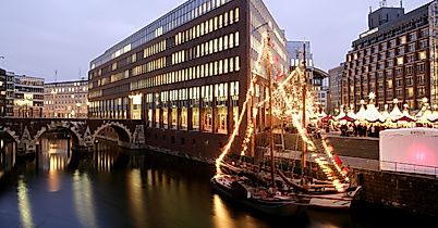 Weihnachtsmarkt Fleetinsel Hamburg
