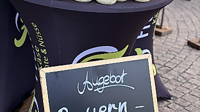 Bauernmarkt Tagesthema: Käse