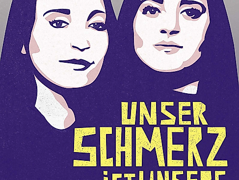Cover des Buches »Unser Schmerz ist unsere Kraft« von Gamze Kubaşık, Semiya Şimşek mit Christine Werner.