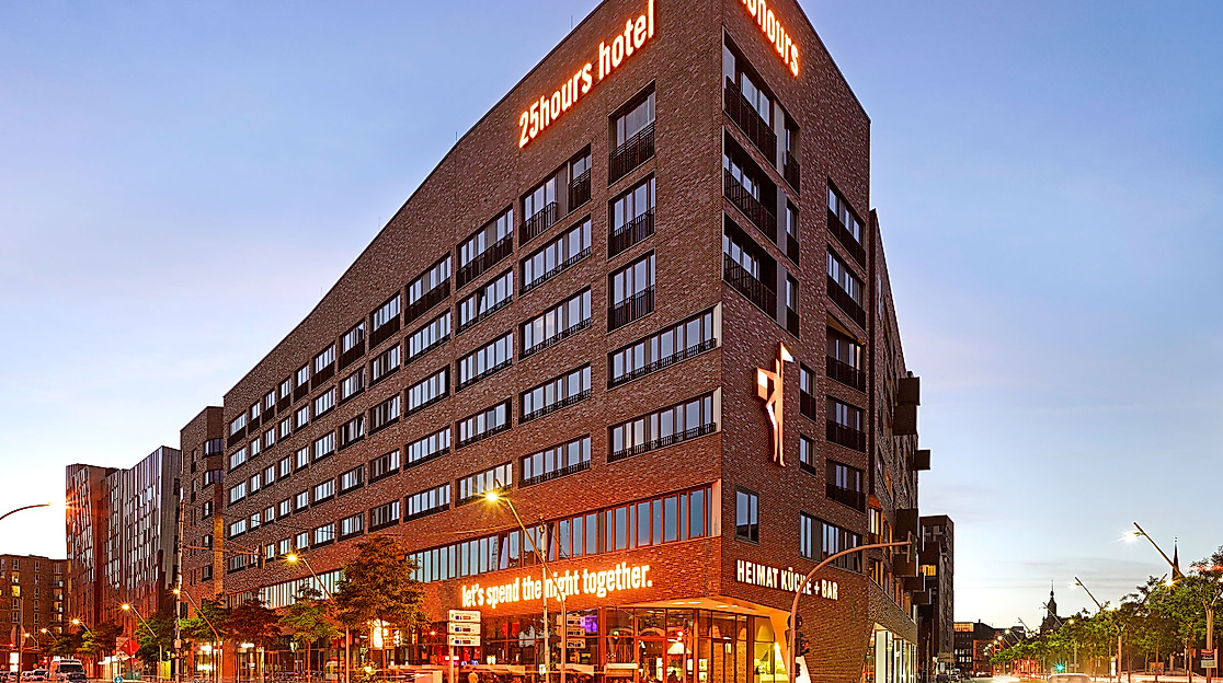 25hours Hotel HafenCity: Außenansicht