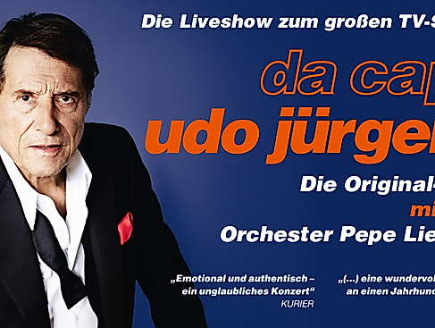 Da Capo Udo Jürgens - Die Original-Show 2026 mit dem Orchester Pepe Lienhard