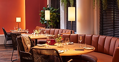 Elegantes Restaurantambiente