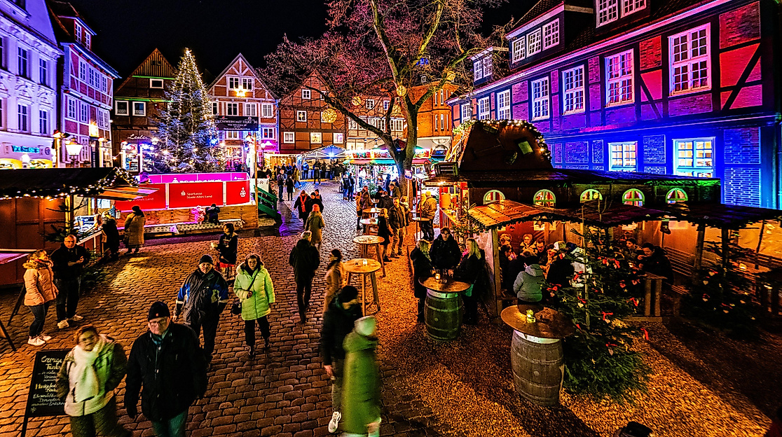 Hafen-Weihnacht am Fischmarkt