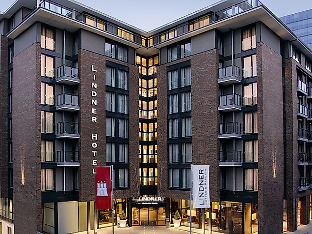 Außenansicht Lindner Hotel am Michel