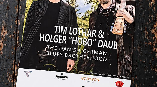 Blues Musik im Café Plan B: Tim Lothar & Holger "Hobo" Daub
