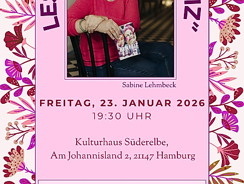 Lesung am 23.Januar Kulturhaus Süderelbe
