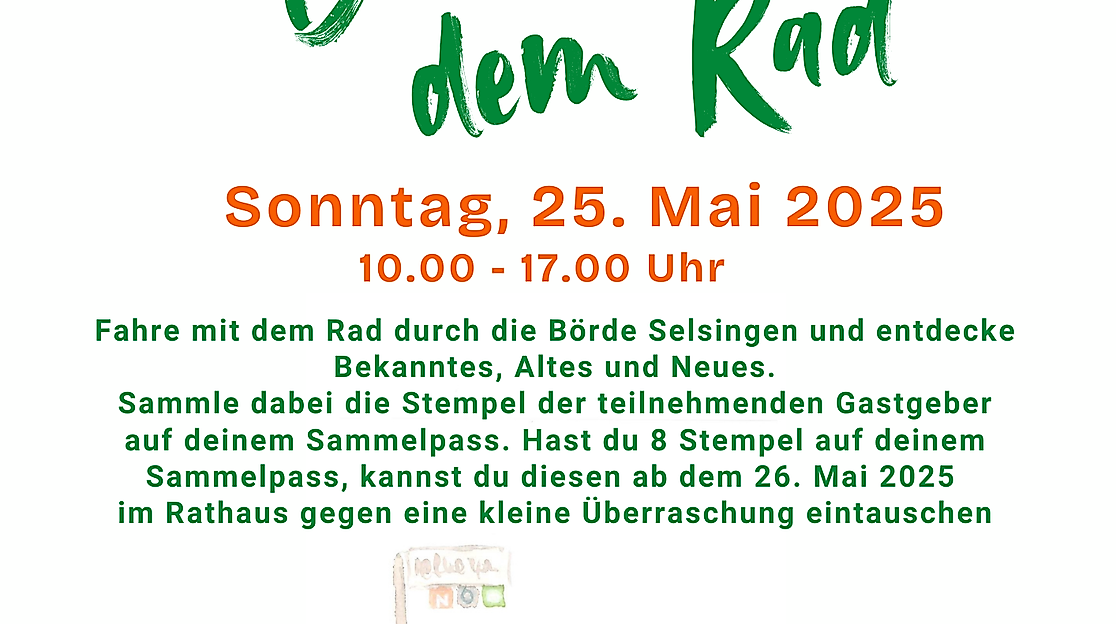 Börde auf dem Rad