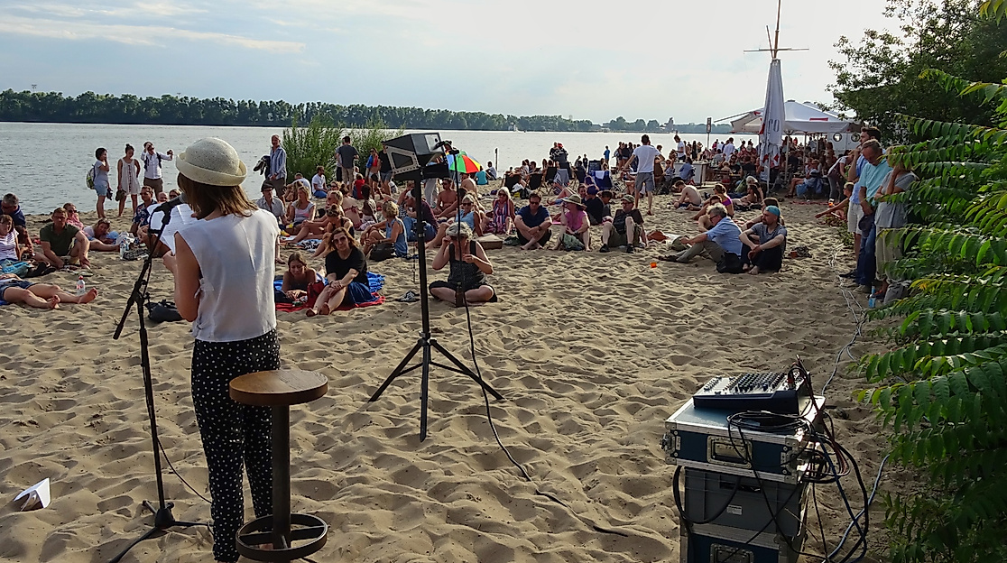 Lesung an der Elbe
